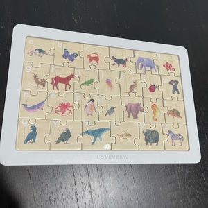 Lovevery Arylic Letter Puzzle